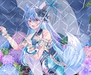 5000円！5名様限定！透明感溢れる一枚絵描きます 嬉しい納品の速さ！歌ってみたなどに可愛いイラストいかがですか イメージ7