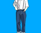 写真からイラスト化します SNSアイコンや挿絵などに是非！ イメージ2
