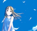淡く儚い世界観の一枚絵をお描きします 世界観重視のMV・歌ってみた・表紙用に！ イメージ2