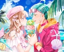 テイスト無限大ご希望に合わせたイラスト制作をします 商用利用OK／同人誌用イラスト イメージ1