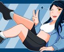 ご要望のイラストを描きます 線画のみ・モノクロ・フラットカラー・フルカラーも対応 イメージ3