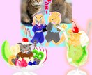 あなたのペットちゃん、オリジナルイラストにします パロディ★アイコン風●イラストを難病障害者が描きます♪ イメージ2