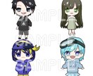 デフォルメキャラの立ち絵を制作します SNSや動画などに使えるようなデフォルメ立ち絵を描きます。 イメージ1
