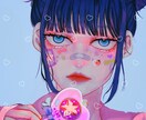SNS用アイコン作成します リアル系？アニメ系？貴方の好きな絵柄でアイコン作成致します イメージ1