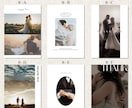 印刷納品★おしゃれなプロフィールブック作ります デザイン作成〜印刷会社に入稿までプロが行います♩ イメージ8