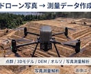 点群・3Dモデル・オルソ画像を作成します ドローンで撮影した画像から写真測量技術を用いた処理 イメージ1