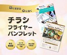 ターゲットに合わせたチラシ・パンフレット作成します 【ご満足頂けるまで修正対応】チラシ、パンフレット、メニュー表 イメージ1