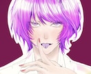 色気と雰囲気のあるイラストを制作します キャラクターの魅力を大切にあなたの理想のイラストを作成します イメージ1
