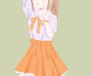 世界で1枚あなただけのイラスト描きます 理想の女の子の絵柄をお探しの方へ イメージ3