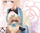 商用利用◎アイコン、サムネ用イラスト作成いたします 可愛くてキラキラしたイラスト描きます！ イメージ2