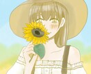 水彩風のオリジナルイラスト作製します ヘッダー、待ち受けにも！優しい色合いが飽きずに使える！ イメージ5