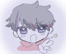 ゆるーいアイコン描きます ゆるくて可愛いアイコン描きます！対応出来る日は即日納品可！ イメージ2