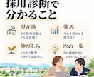 採用活動の現在地を診断します 自社の現在地・強み・伸びしろが見える採用診断 イメージ3