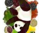 動物＆食べ物のイラスト描きます 食べちゃいたいくらい可愛いがモットー！ イメージ2