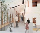 建築の内観、外観パース、住宅模型作成致します 新しい家や店舗のイメージ図などにいかがでしょうか イメージ7