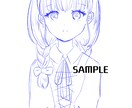 女の子のSNSアイコン作成します 最短即日でアイコンイラスト作成します！ イメージ3
