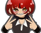 SNS等で使用出来るアイコンを描きます 胸から上のキャラクターイラストのアイコンを作成します。 イメージ1