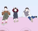 カワイイイラストお描きします SNSアイコン･ロゴ化に！プレゼントにもどうぞ！ イメージ8