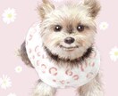 ふんわり柔らかい雰囲気の似顔絵をお描きします デザイナー経験のあるママ似顔絵師 イメージ9