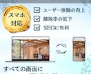 集客できて管理もしやすいホームページを制作します 初心者でも安心！分からないことも丁寧に対応します イメージ3