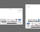 展示のDMやチラシ制作します 2Dデザイナーとして会社で学んだ経験を活かしご希望に答えます イメージ4