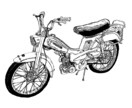 バイク/車/乗り物/リアル/絵/イラスト描きます 愛車や好きな乗り物を味のある絵にします。 イメージ1