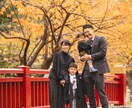 七五三ロケ　自然体で温かい写真を残します 10年後も見返したくなる七五三写真。 イメージ6