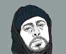 ポップ、シンプルな似顔絵描きます SNSのアイコン等に使えるイラスト ※お試し価格で受付中 イメージ6