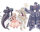 思い出に残るキャラクターデザインをします 思い出に残るキャラクターデザインをします。 イメージ4