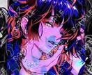 アイコン･サムネ･1枚絵等★用途に合わせ制作します 白黒仕上げは最安3,000円から⭕️お気軽にご相談ください！ イメージ6