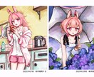 絵画風！厚塗り！他にないイラスト作成します Vライバー必見！魅力的なイラストをお描きします♡ イメージ5