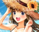SNS用アイコン/イラストお描きします 希望イメージに合わせたイラストを提供します！ イメージ2