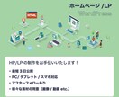 貴方の欲しいLP/HPをすぐに作成いたします WordPressを使ったサイト制作を最短3日で行います イメージ1