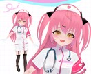 Vroidにて3Dモデル制作します vroidファイルで簡単お着替えも可能！ イメージ2