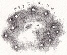 SNSのアイコンに！お好きな動物イラスト制作します 絵本作家が描くペン画によるイラストアイコン！原画付き！ イメージ1