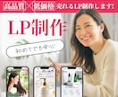 最短７日！低価格で高品質なLPを制作いたします スピード納品/親しみやすさ/高品質/LP イメージ1