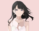 毛束が命！【髪型２パターン】イラスト描きます 美しい髪にこだわりたい！理想のヘアスタイルをイラストで再現♪ イメージ11