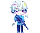 色鮮やかなミニキャラを描きます キラキラとした色彩が特徴のミニキャライラストです イメージ3