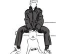 あなたのお気に入りの写真を素敵なイラストにします 友達の恋人の誕生日にスマートなプレゼントなんていかがですか？ イメージ7