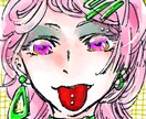 最低価格でイラストアイコン承ります いつもの写真からオシャレポップなイラストにしませんか？ イメージ4