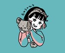親しみやすい・かわいいタッチの似顔絵作成します SNSのアイコンとして使いやすいタッチの似顔絵です！ イメージ5
