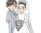 SNSのアイコン等に、似顔絵描きます デフォルメの小さくて可愛い、淡い感じで描きます！似顔絵にぜひ イメージ4