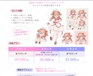 商用OK！選べるタッチで可愛いイラスト描きます ◎初めての方も大歓迎！基本料金で簡易背景＋透過背景お渡し可◎ イメージ7