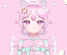 表情差分7種付き!ピンクジャージ女の子販売します 最短即日納品!すぐにIRIAM等でご使用いただけます! イメージ7