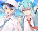歌ってみた・MVのサムネや立ち絵イラストを描きます 映えるイラストをお届けします。お気軽にご相談ください！ イメージ1