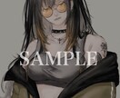 アイコン・キャラクターイラストお描きします SNS・配信・創作活動に◎かわいいやかっこいいを形にします イメージ6