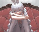 様々な用途のイラスト承ります SNSアイコン、キャラデザ、グッズなど イメージ1