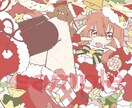 可愛い活動用イラスト描けます 小物やスイーツやアクセなど要素を取り入れます イメージ7