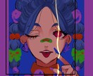 納期相談可能！アイコン描きます 個性的なタッチのアイコンはいかがですか？ イメージ1
