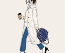 全身イラスト描きます 好きな服×似顔絵でイラスト描きます イメージ3